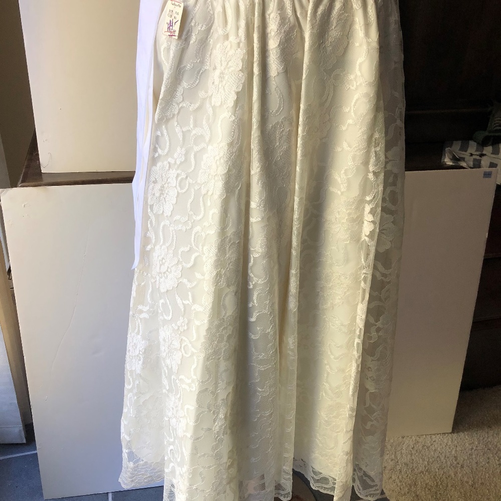 Full Length Lace Skirt